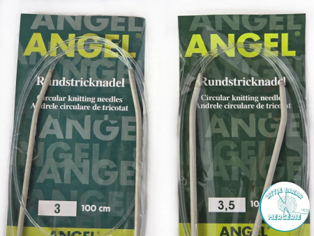 Crosete&Andrele - Set de 2 andrele circulare  nr 3 si 3,5