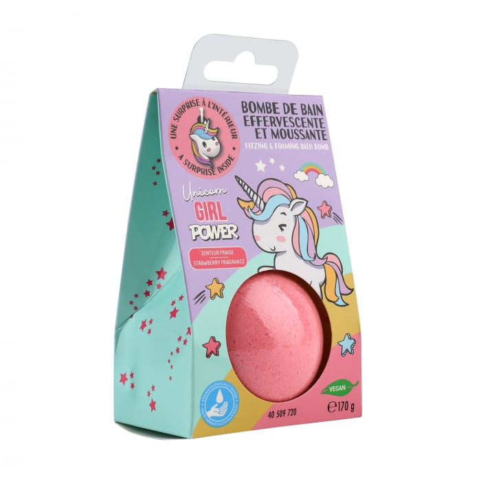 Bombă de baie efervescentă Unicorn Girl Power [1]