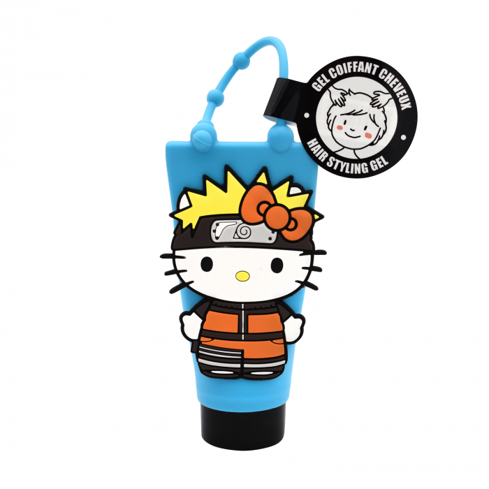 Gel de păr Hello Kitty x Naruto 30 ml | Fixare ușoară pentru copii | Ambalaj adorabil [1]