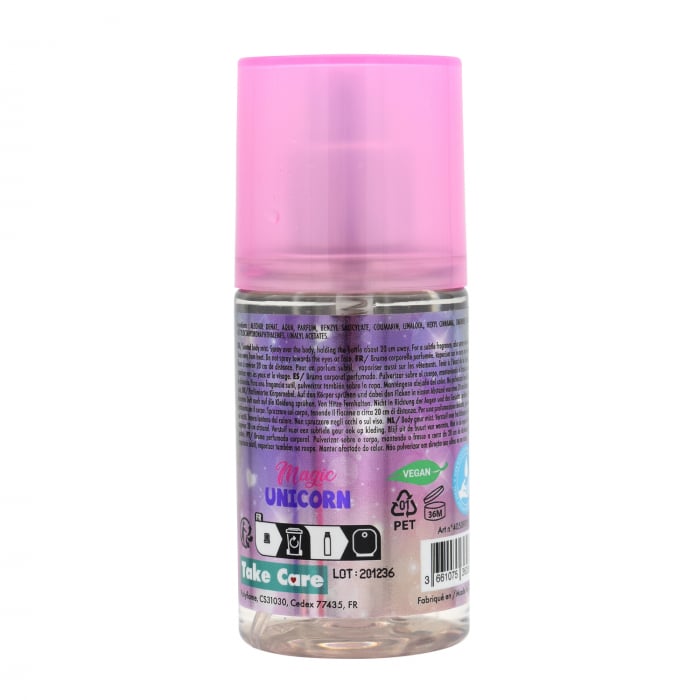 Spray de corp parfumat Magic Unicorn – Dream Vibes 75ml | Aromă delicată pentru copii [2]