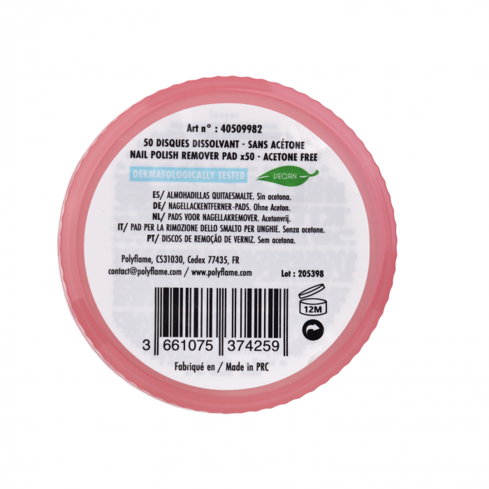 Dischete fara acetona sters oja Hello Kitty & Kuromi – cutie 50 bucăți [2]