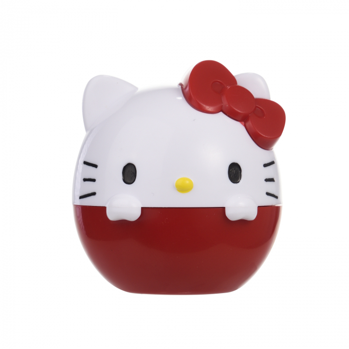 Balsam de buze Hello Kitty cu aromă de căpșuni – ambalaj rotund adorabil (4g) [1]