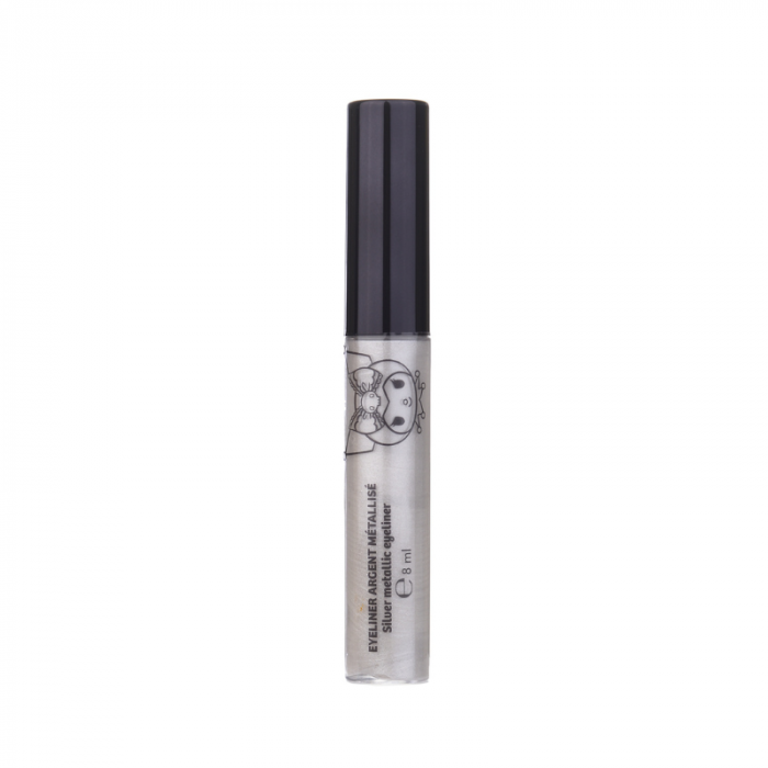 Eyeliner Hello Kitty – Auriu & Argintiu, Finisaj Metalic, 8ml [1]