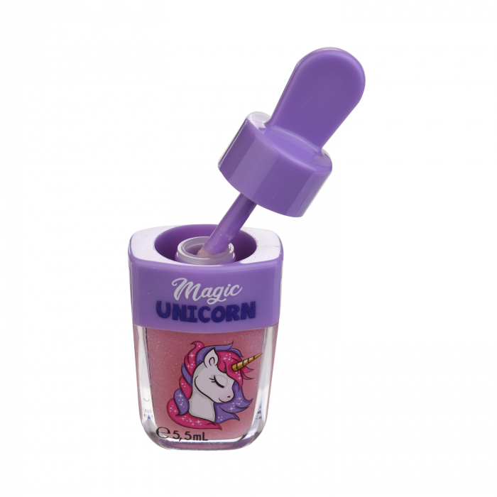 Luciu Buze Magic Unicorn – Căpșuni, Vegan, Copii, 5.5ml [2]