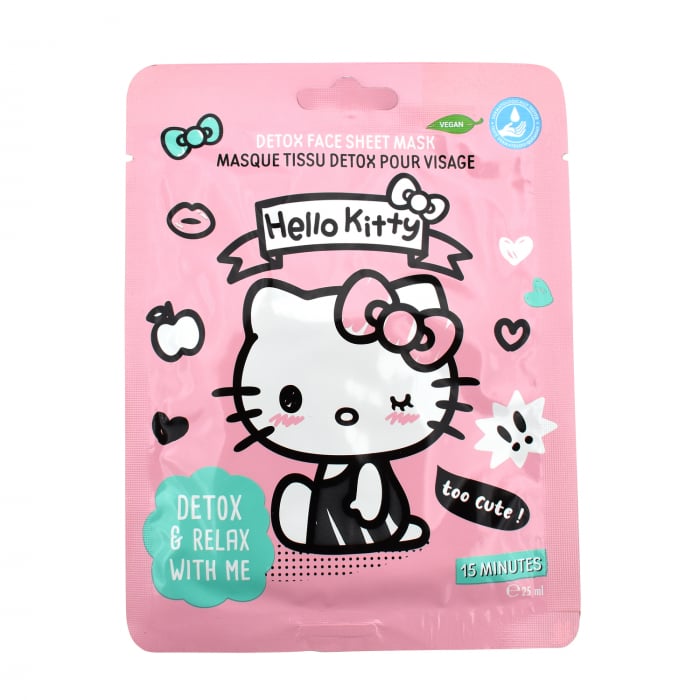 Mască Facială Detox Hello Kitty – Ceai Verde & Grapefruit, 25ml [2]