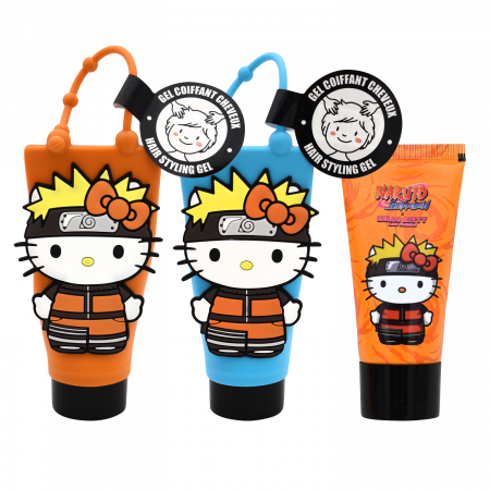 Gel de păr Hello Kitty x Naruto 30 ml | Fixare ușoară pentru copii | Ambalaj adorabil [2]