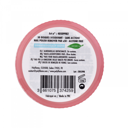 Dischete fara acetona sters oja Hello Kitty & Kuromi – cutie 50 bucăți [1]