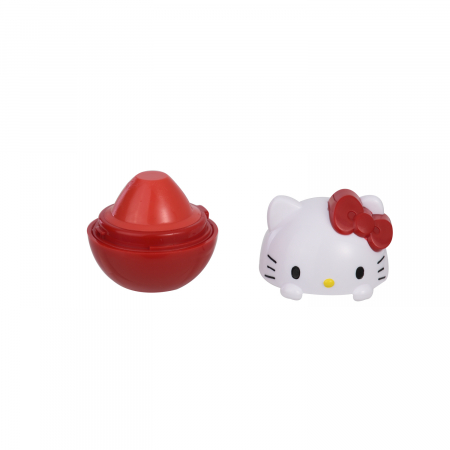 Balsam de buze Hello Kitty cu aromă de căpșuni – ambalaj rotund adorabil (4g) [1]
