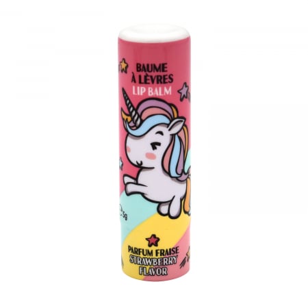 Produse - Balsam buze Unicorn – aromă căpșuni