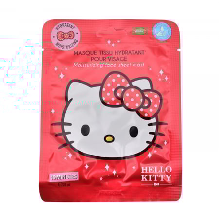 Produse - Mască Facială Hello Kitty – Hidratare Delicată, 25ml, Vegan