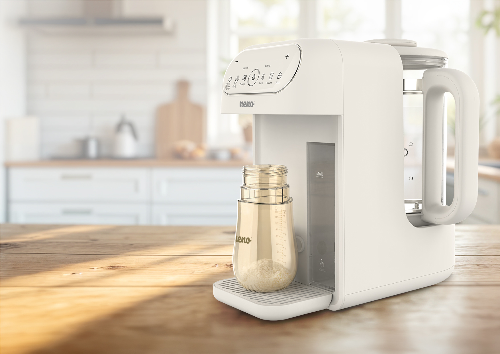 Neno Lago - Aparat pentru prepararea laptelui praf