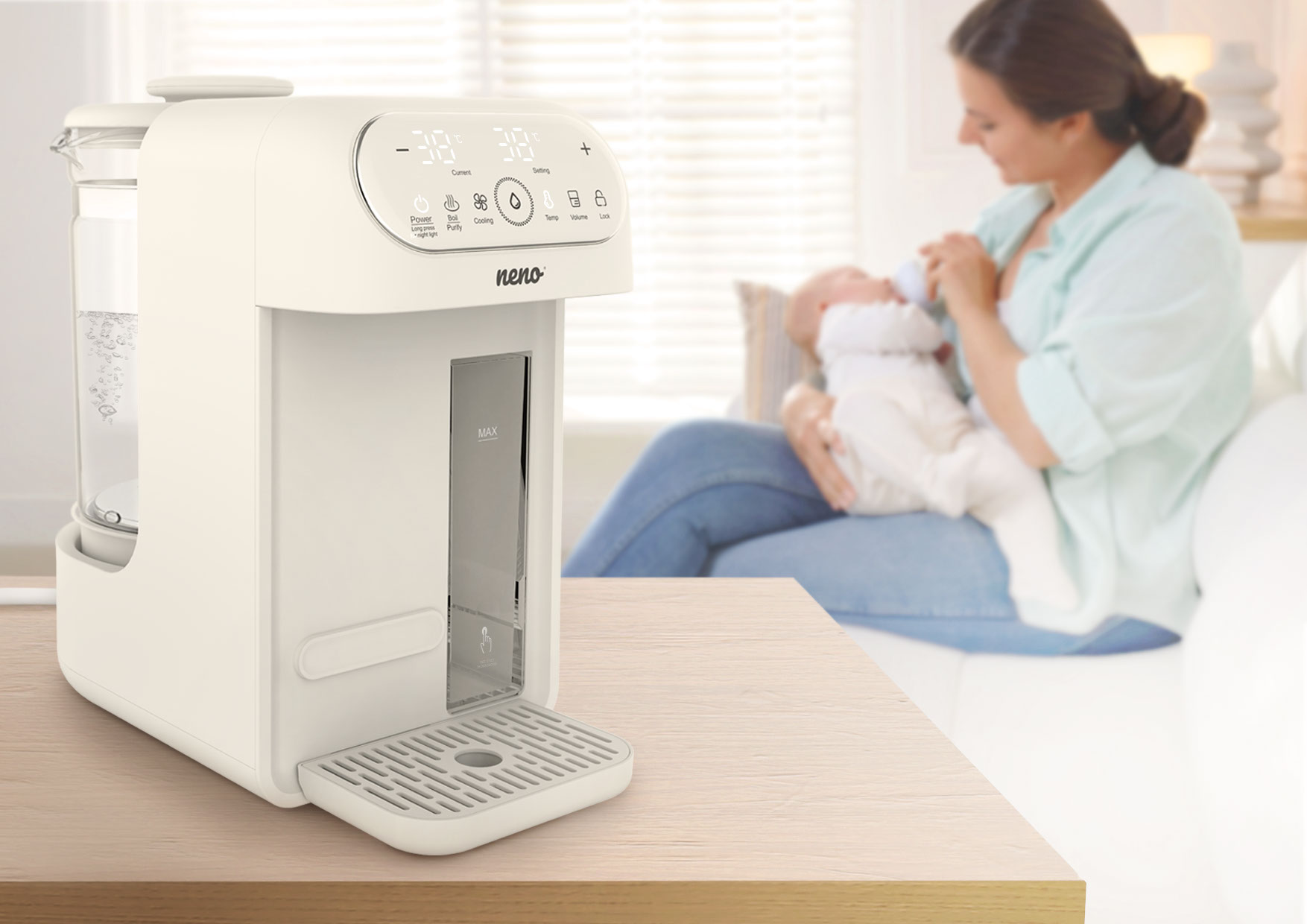 Neno Lago - Aparat pentru prepararea laptelui praf