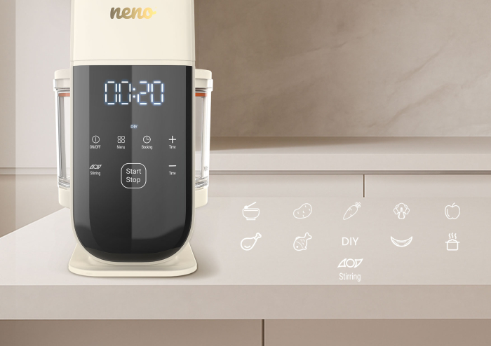 Neno Oro – blender cu gatire pentru bebelusi, 4 in 1 [2]