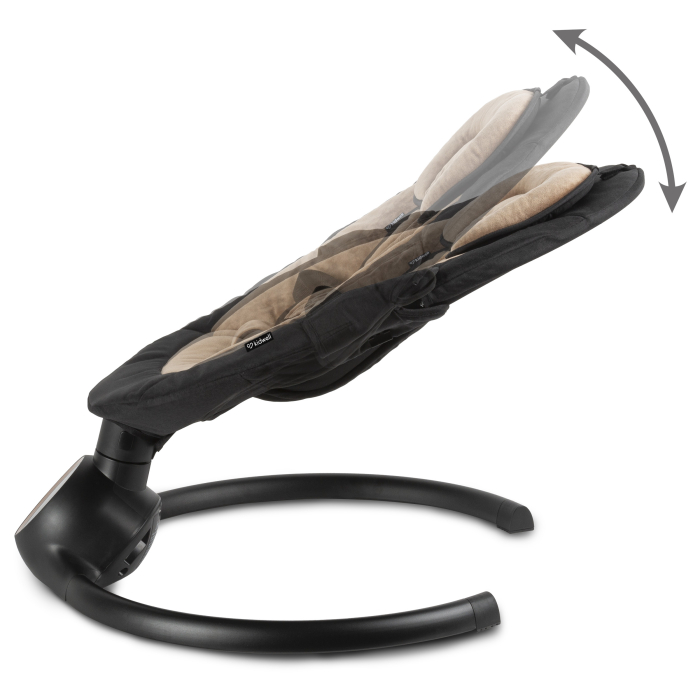 Balansoar electric 2 în 1 REVE Negru/Auriu [6]