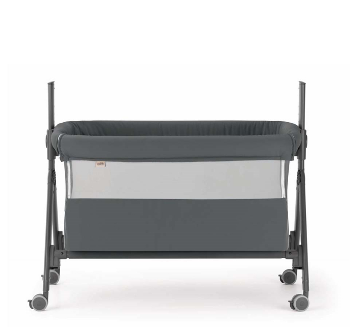 Pătuț Co-Sleeping Sempreconte Air – Gri, Pătuț Bebe Atașabil, Laterale Detașabile și Reglaj pe Înălțime [4]