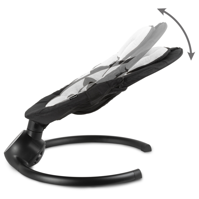 Balansoar electric 2 în 1 REVE Negru/Argintiu [7]