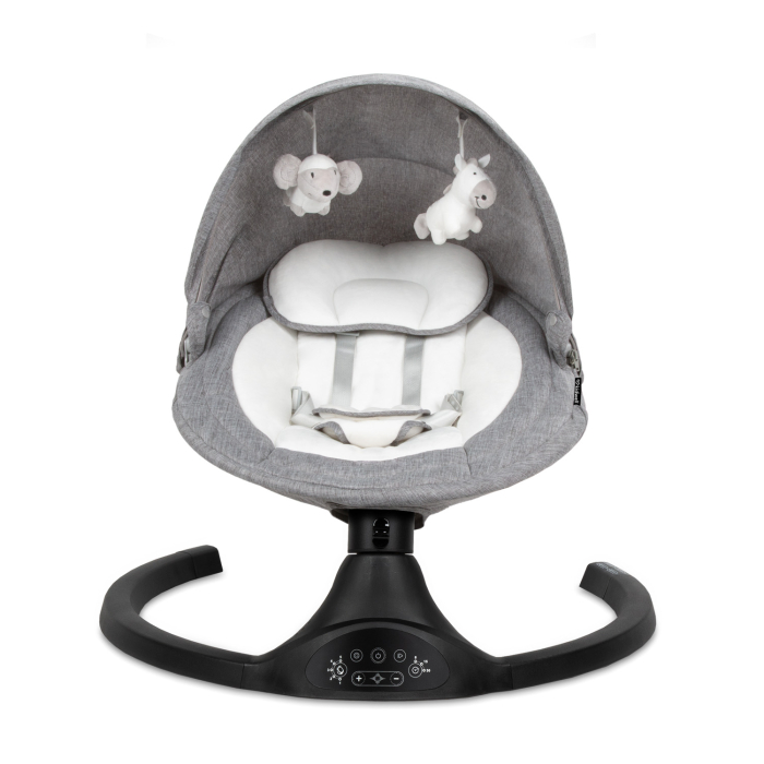 Balansoar electric 2 în 1 LUXI Dark Melange/Negru [10]