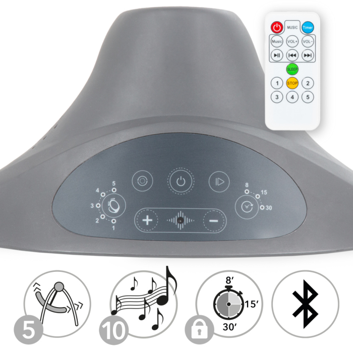 Balansoar electric 2 în 1 LUXI Dark Melange [2]