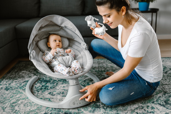 Balansoar electric 2 în 1 LUXI Dark Melange [15]