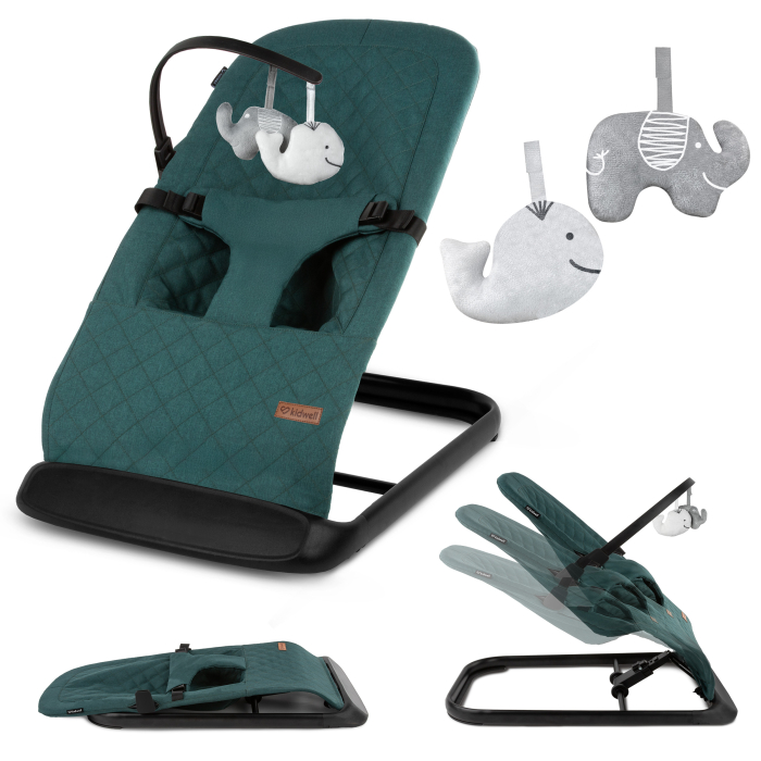 Scaun balansoar Laro Verde/Negru [1]