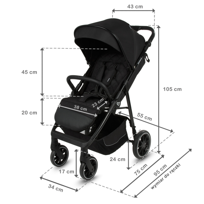 Cărucior ENZO Black [15]