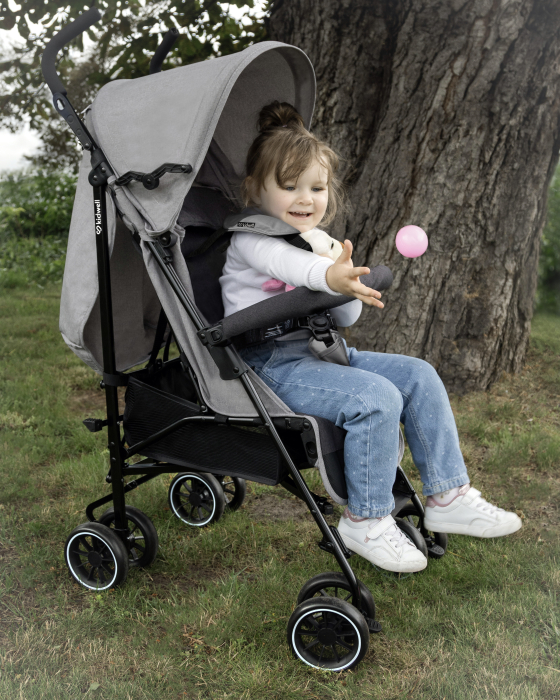 Cărucior de călătorie ,NELLI Graphite [19]