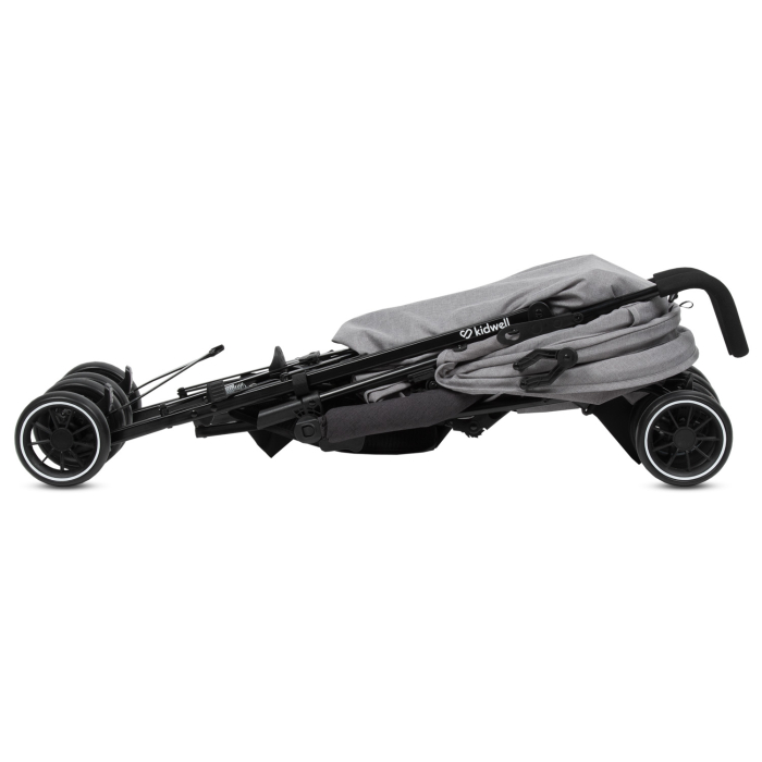 Cărucior de călătorie NELLI Gri/Grafit [9]