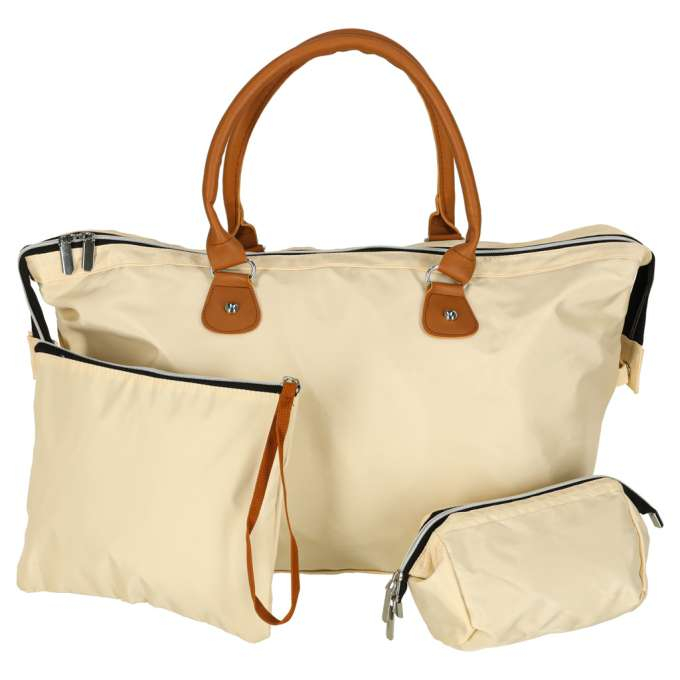 Geanta pentru bebeusi, Poliester, 48 x 30 x 21 cm, bej [2]