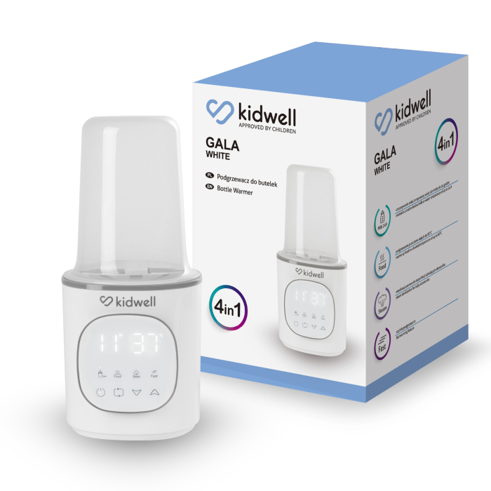 Încălzitor de biberoane GALA alb [3]