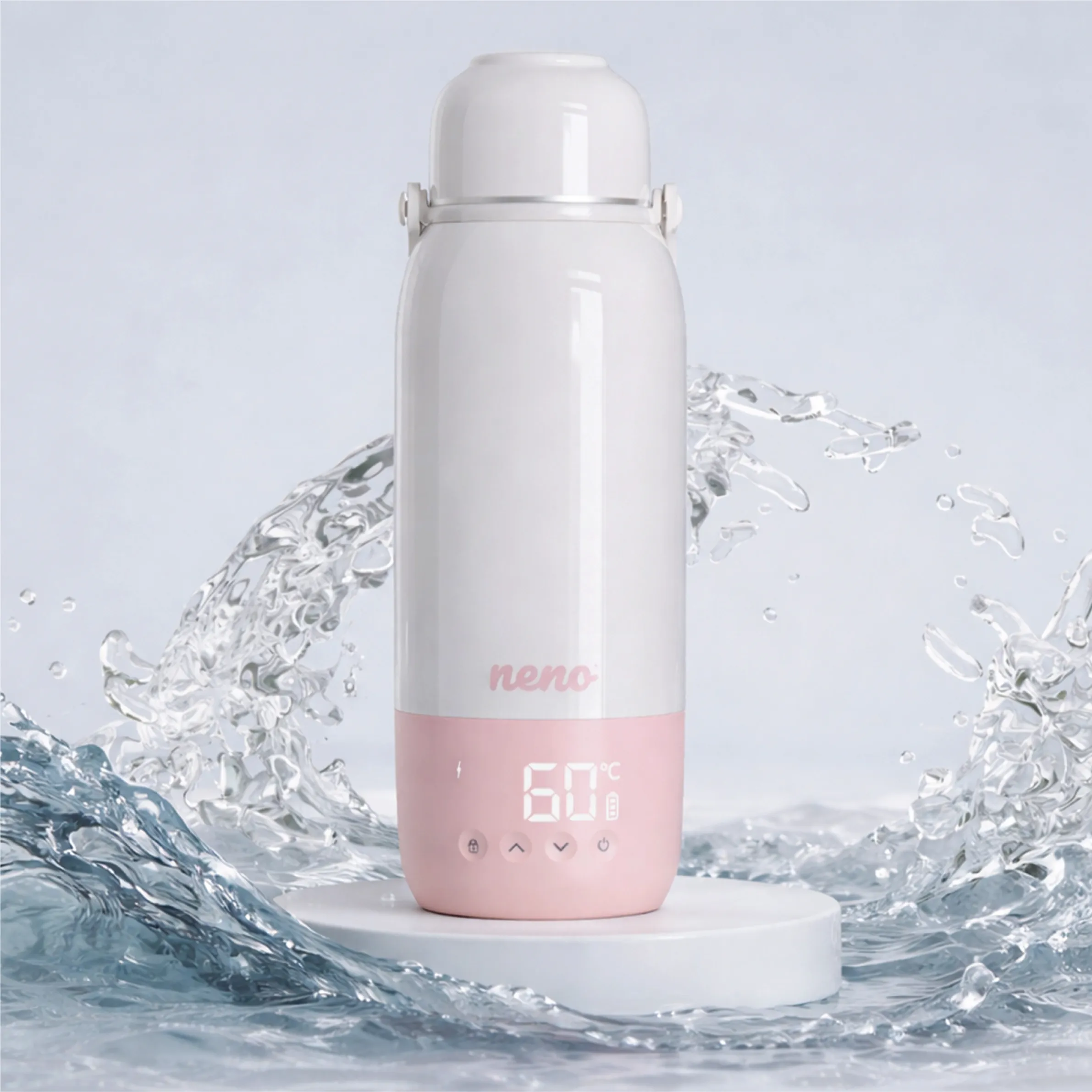 Incalzitor portabil pentru apa si lapte Neno Luvio, cu fierbere, 550 ml [12]