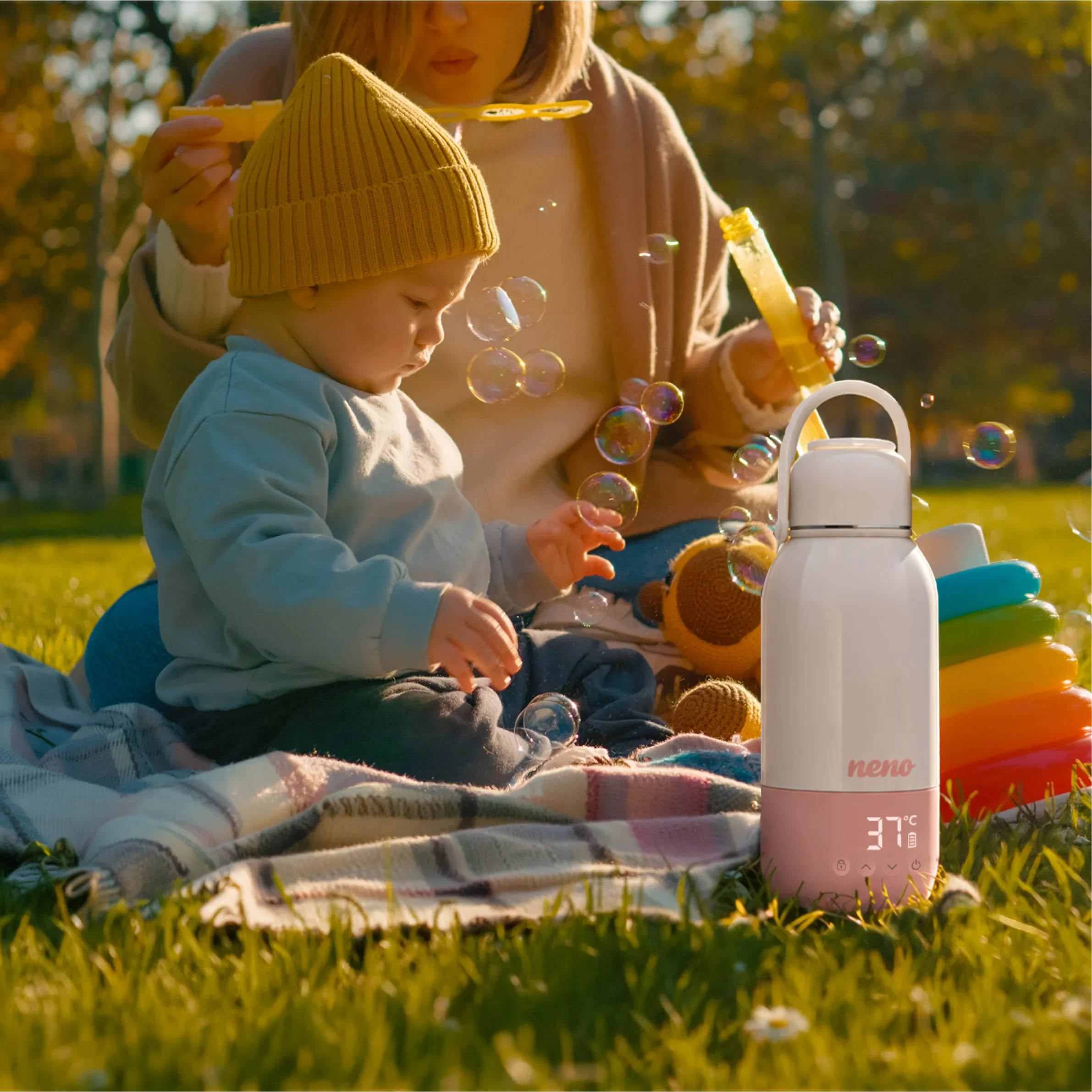 Incalzitor portabil pentru apa si lapte Neno Luvio, cu fierbere, 550 ml [3]