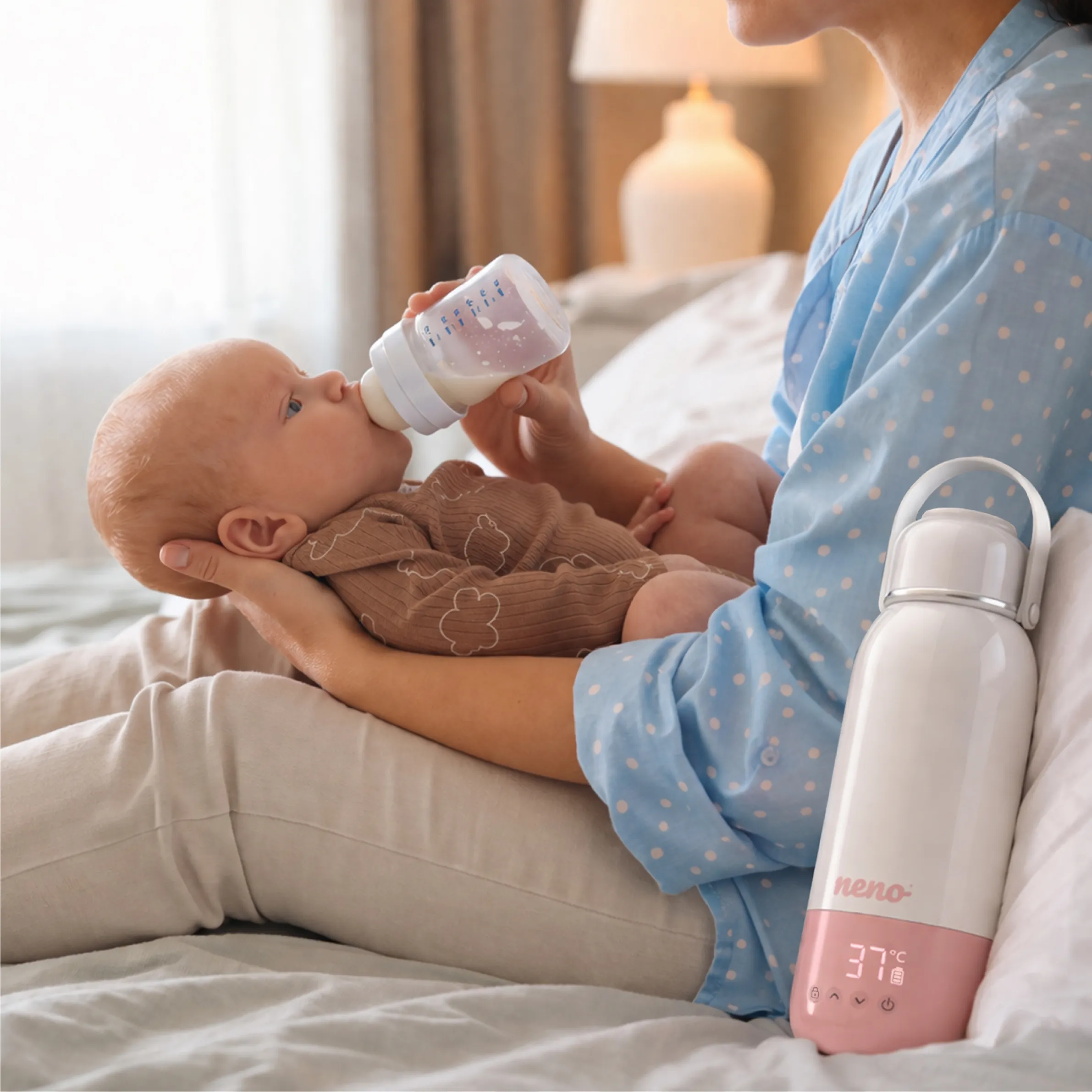 Incalzitor portabil pentru apa si lapte Neno Luvio, cu fierbere, 550 ml [2]