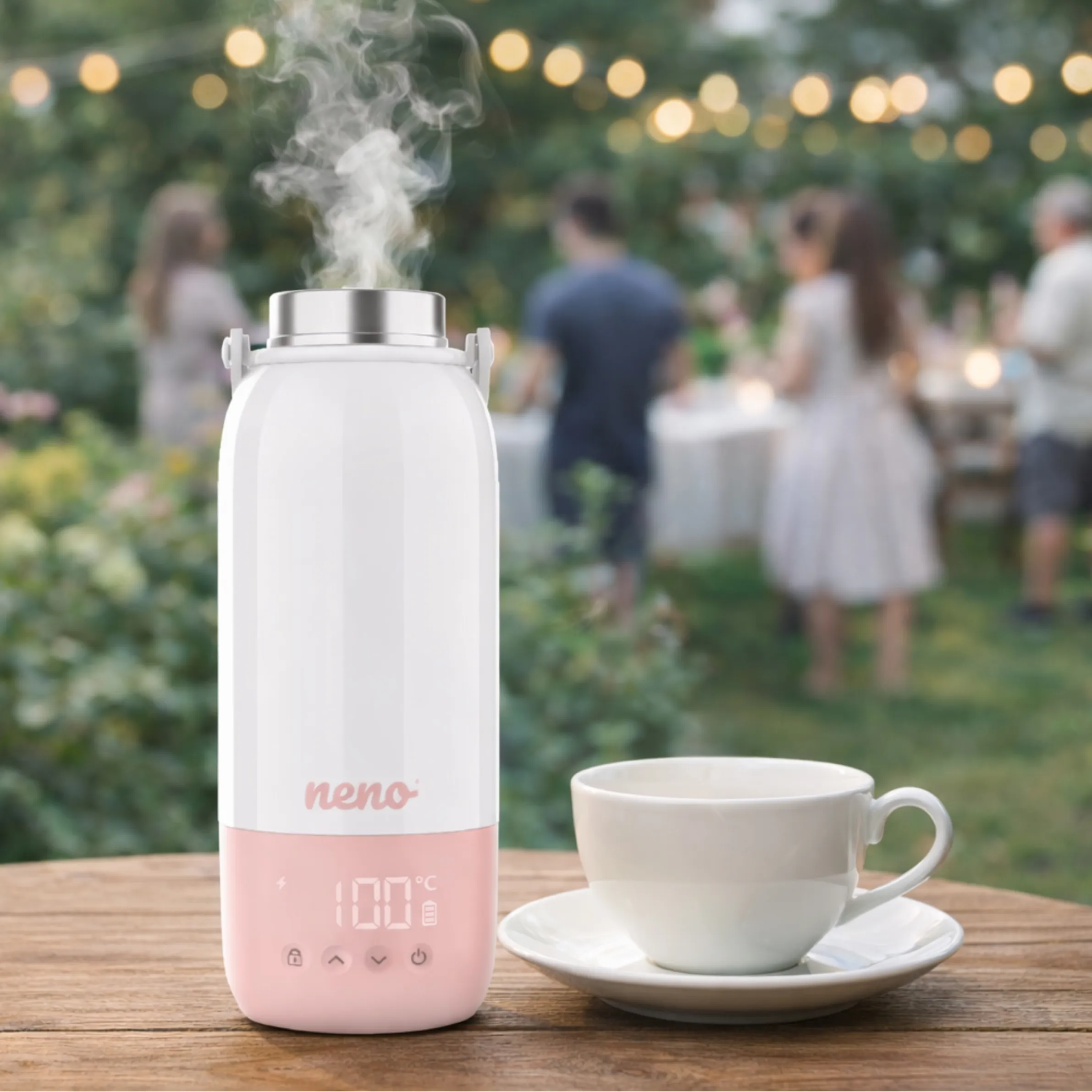 Incalzitor portabil pentru apa si lapte Neno Luvio, cu fierbere, 550 ml [8]