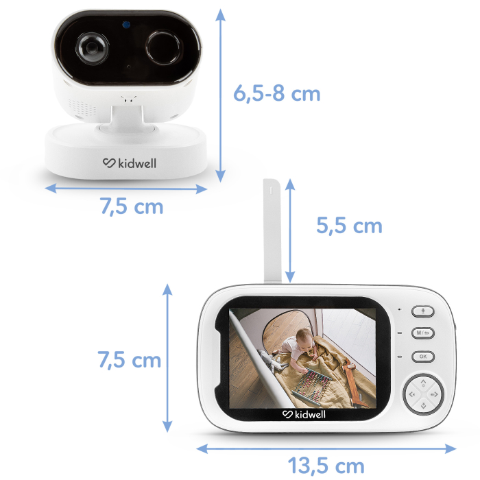 Monitor video / camera video supraveghere pentru bebeluși KIDWELL WILLI [11]