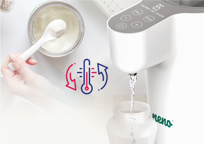 NENO AQUA Esspresor de apa prepararea laptelui praf [3]