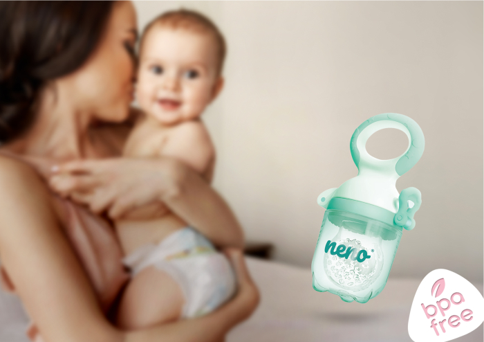 Suzetă pentru fructe bebeluși Neno Frutta – feeder hrană copii [5]