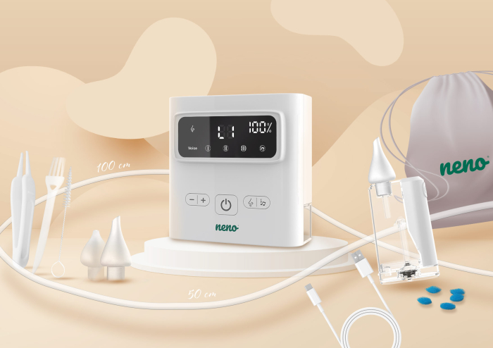 NENO GRASSO – Aspirator nazal copii Neno Grasso wireless/portabil [11]
