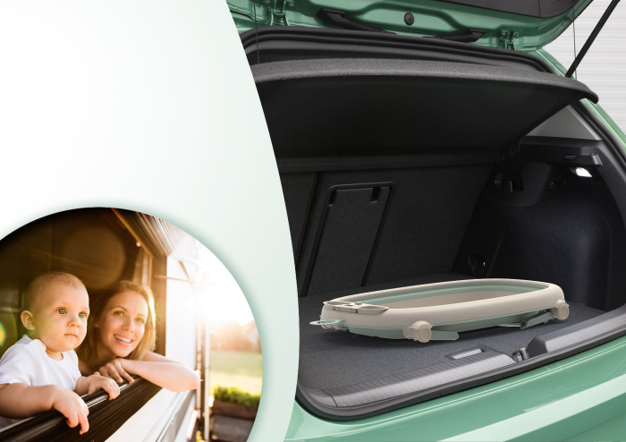 Cădiță pliabilă bebeluși Neno Lucy – cadă baie copii pliabilă [13]