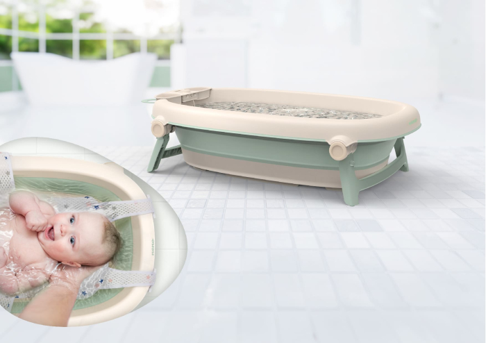 Cădiță pliabilă bebeluși Neno Lucy – cadă baie copii pliabilă [14]