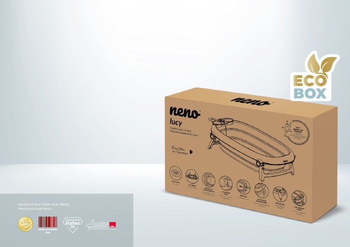 Cădiță pliabilă bebeluși Neno Lucy – cadă baie copii pliabilă [17]