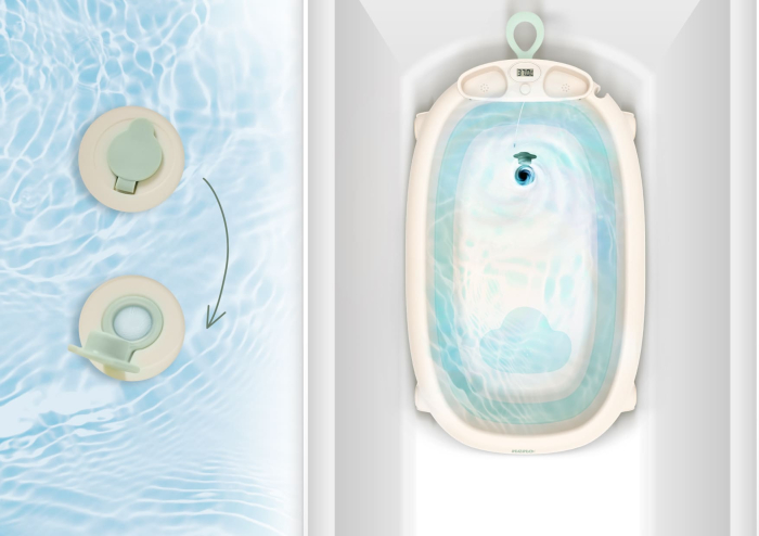 Cădiță pliabilă bebeluși Neno Lucy – cadă baie copii pliabilă [7]