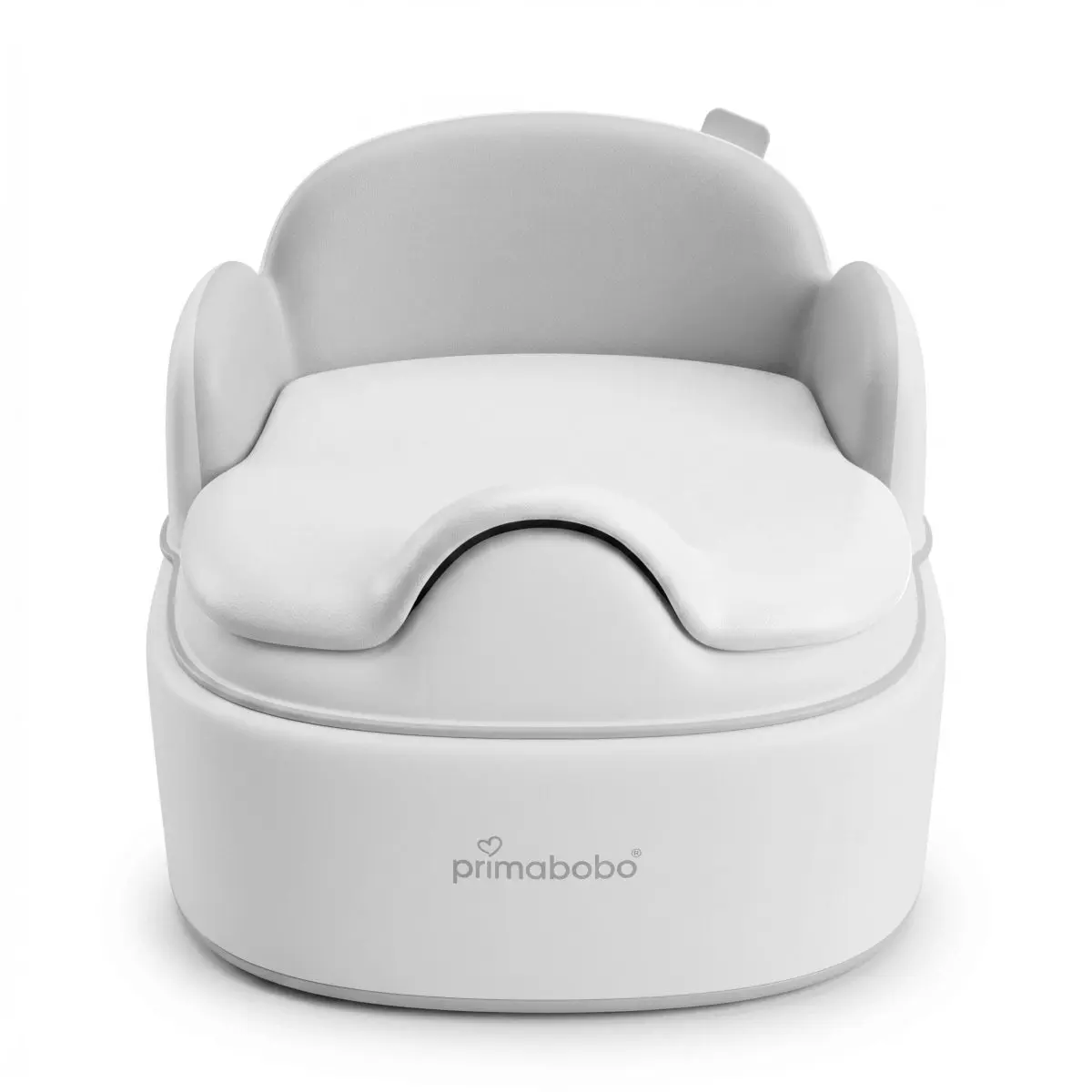Olita multifunctionala 4 in 1 pentru copii Primabobo– Reductor WC, Inaltator, Scaun, Recipient detasabil, Perna moale, Spatar ergonomic, Anti-alunecare, Anti-stropire, Capac inclus culoare GRI [3]