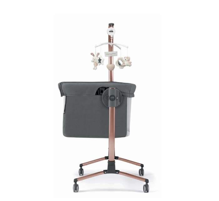 Pătuț Co-Sleeping Cullami – Pătuț Bebe Atașabil, Reglabil pe Înălțime, Cu Laterale Detașabile -antracit [3]