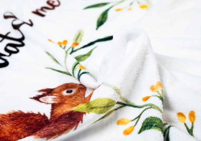 Păturica aniversara Milestone Animăluțe - 100x150 cm [4]