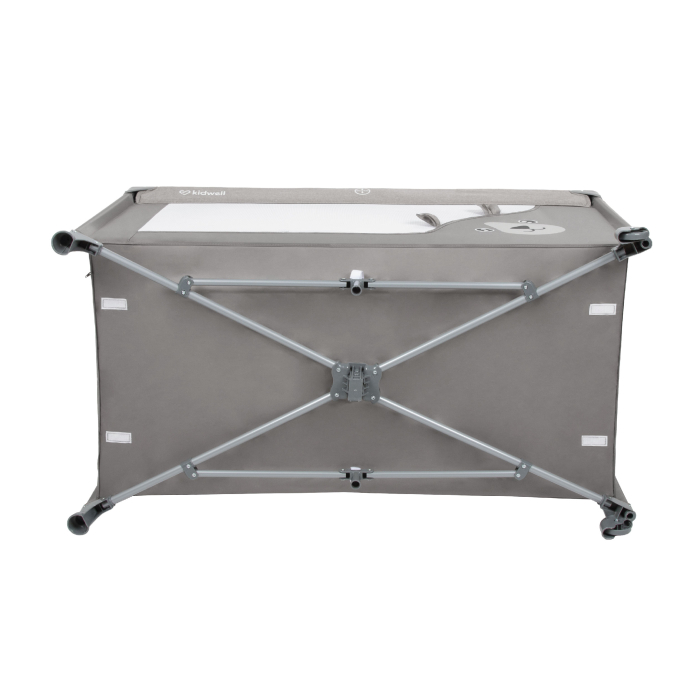 Pătuț de călătorie BLISSY gri cu accesorii [13]