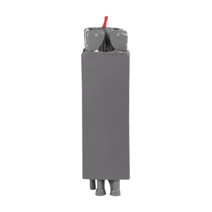 Pătuț de călătorie cu două niveluri BLISSY Lift ,culoare GRI [19]