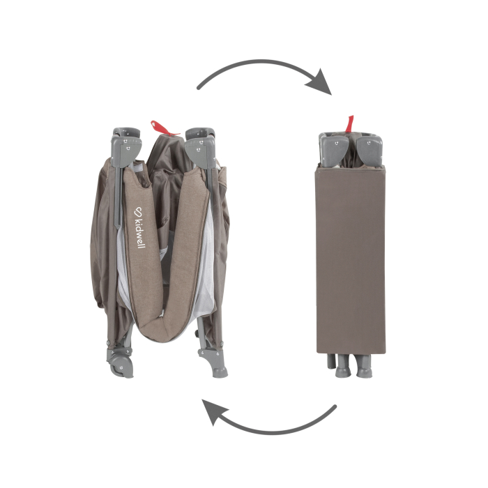 Pătuț de călătorie cu doua niveluri BLISSY Lift ,culoare BEJ [10]