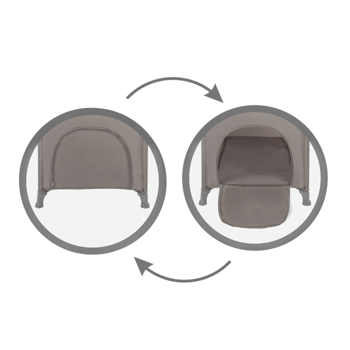 Pătuț de călătorie cu doua niveluri BLISSY Lift ,culoare BEJ [16]