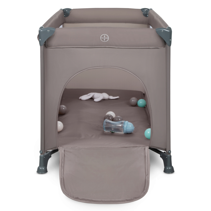 Pătuț de călătorie cu un singur nivel BLISSY BASIC ,culoare BEJ [6]