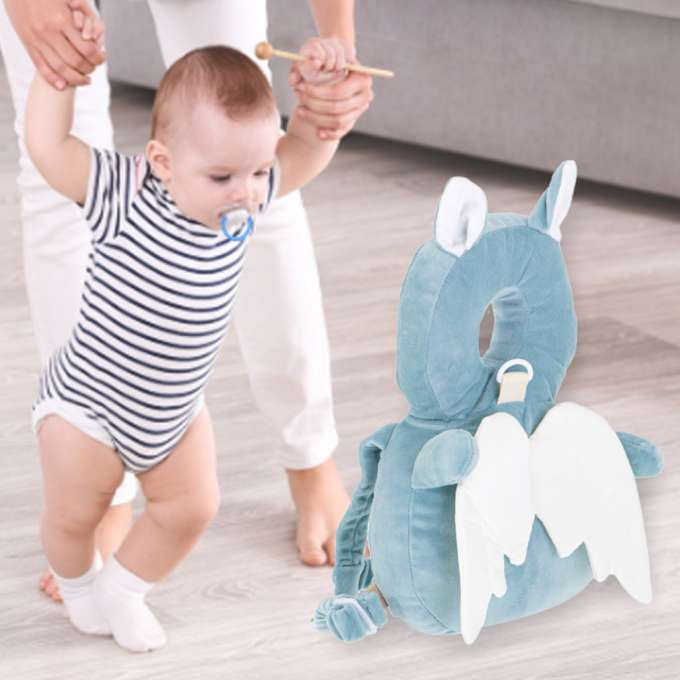 Pernă de protecție cap pentru primii pasi, cu ham de sustinere inclus [7]